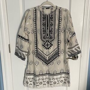 Sapphire embroidered Tunic Dress Indian Pakistan 35262